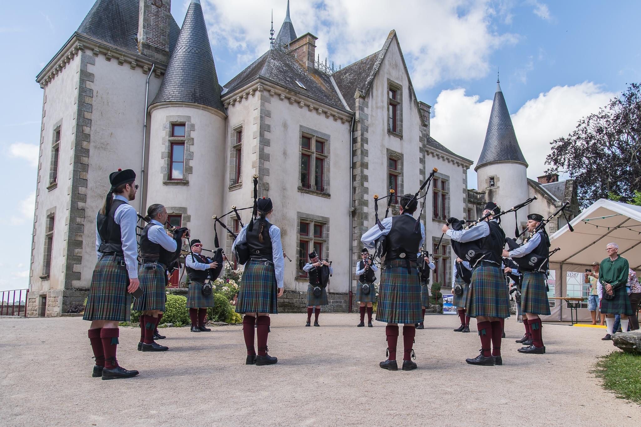 Stockbridge Pipe Band - Bressuire, France - June 2022